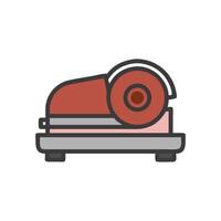 Iconic Chop Saw Illustrative Image for Tool Design vector