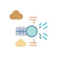 Data Security in Cloud Networking with Secure VPN vector