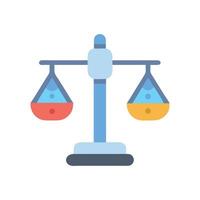 Colorful scale illustration on black background for graphic design vector