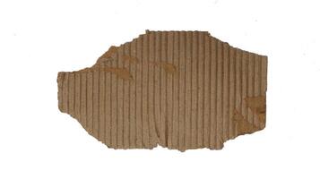 Cardboard pattern background with white background photo