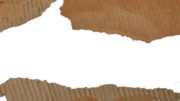 Brown paper box texture photo