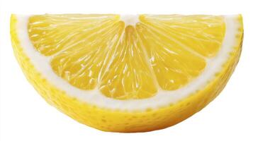 Orange Slice Isolated for Vitamin Boost Health Campaign photo