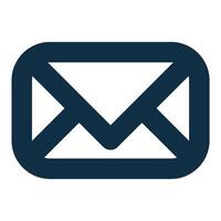 message icon minimalist vector