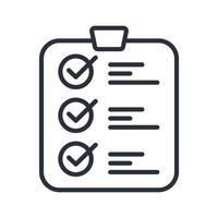 tasks icons isolated on White vector