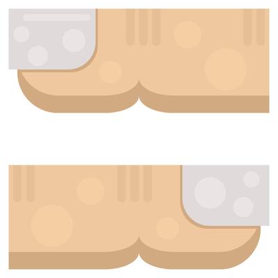 Finger flat icon