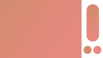 Burnt Sienna and Coral gradient background with light blurred pattern. Abstract illustration with gradient blur design. Blurred colored abstract background. Colorful gradient illustration vector