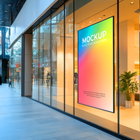 Modern Storefront Mockup for Visual Branding psd