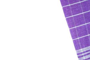 napkin crease for copy space photo