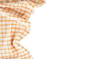 wavy napkin fabric texture for banner copy space photo