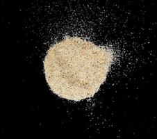 natural fine beach sand photo