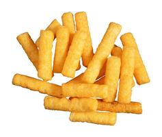 crunchy snack stick isolated element photo