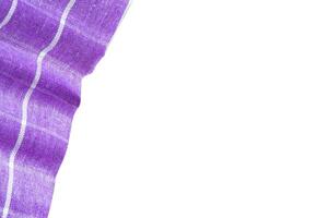 purple cleaning cloth for banner background photo