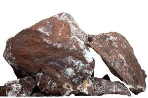 stack of isolated natural stones photo