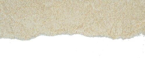 Beach sand border for element photo