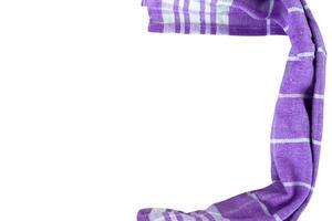 purple napkin for border frame background photo