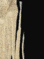 border of beach sand photo
