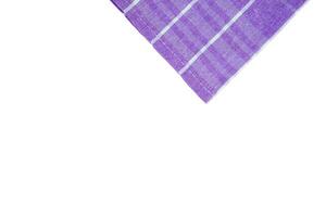simple folded napkin for banner background photo