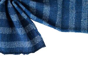 blue kitchen cloth for copy space photo
