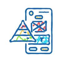 call to action cta ux ui icon doodle illustration vector