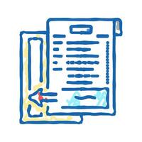 transition to ifrs international financial reporting standards and introduction of new standards icon doodle illustration vector