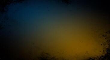 A dark blue and yellow background with a black background photo