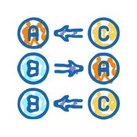 logic math science education icon doodle illustration vector