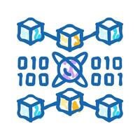 materials quantum technology icon doodle illustration vector