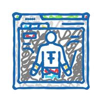 character design game development icon doodle illustration vector