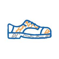 shoe model color icon color illustration vector