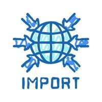 import transportation color icon flat illustration vector