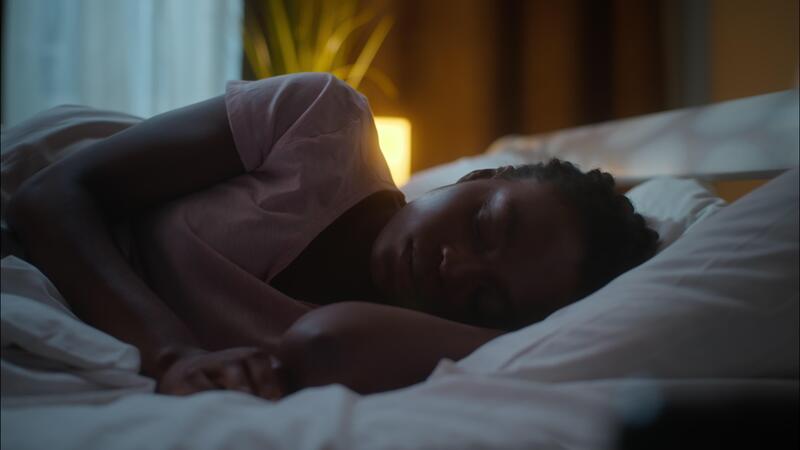 Sleeping Black Woman Stock Video Footage for Free Download
