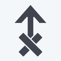 Icon Zeus. related to Astrology symbol. glyph style. design editable vector