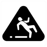 Accidental liability icon concept in black color vector