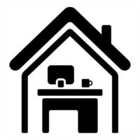 Personal insurance icon concept in black color vector