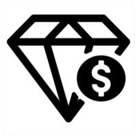 Secured loan and security icon concept in black color vector