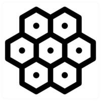 cell and virus icon concept in black color vector