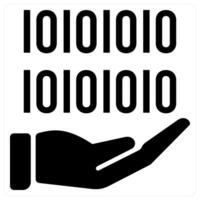 Programming Language icon concept in black color vector