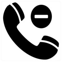 Remove Contact icon concept in black color vector