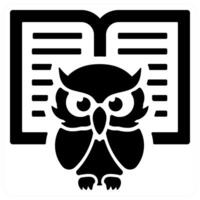 smart class icon concept in black color vector