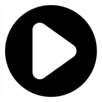 icon concept in black color vector