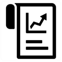 performance icon concept in black color vector