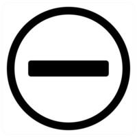 delete and remove concept in black color vector