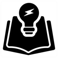 Electric Location in black color vector