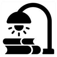 Homework icon concept in black color vector