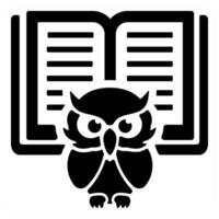 Smart Class and education icon concept in black color vector