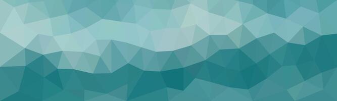 Cool-toned blue polygonal background with low-poly design. Ideal for tech themes, presentations, digital art, or modern website design. vector