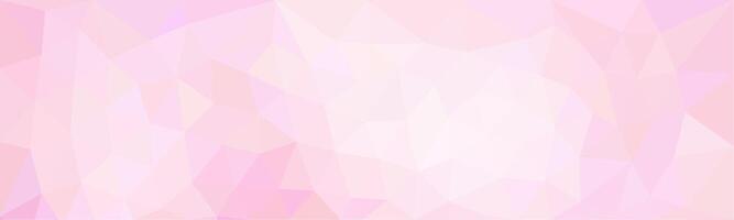 Soft pink low-poly background with subtle gradient transitions, ideal for web design, invitations, or feminine-themed digital projects. vector