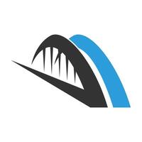 Bridge icon design vector