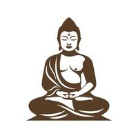 Buddha icon image vector