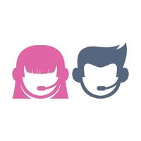 Help and support icon illustration vector